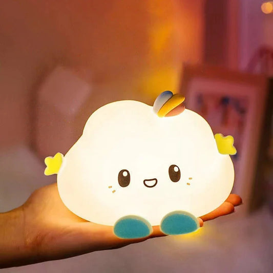 Cute Cloud Night Light – Soft Glow Bedside Lamp